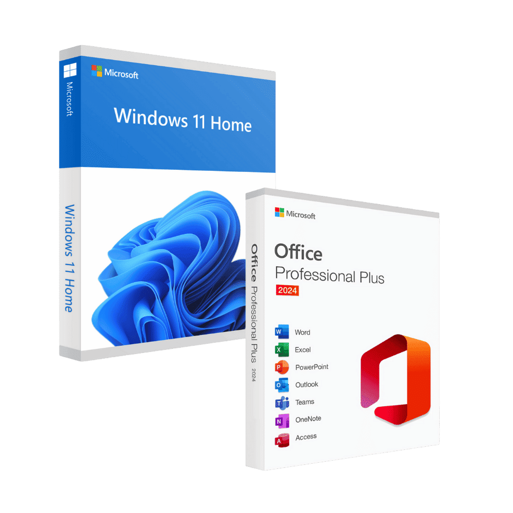 Windows 11 Pro Retail + Office 2024 Pro Plus